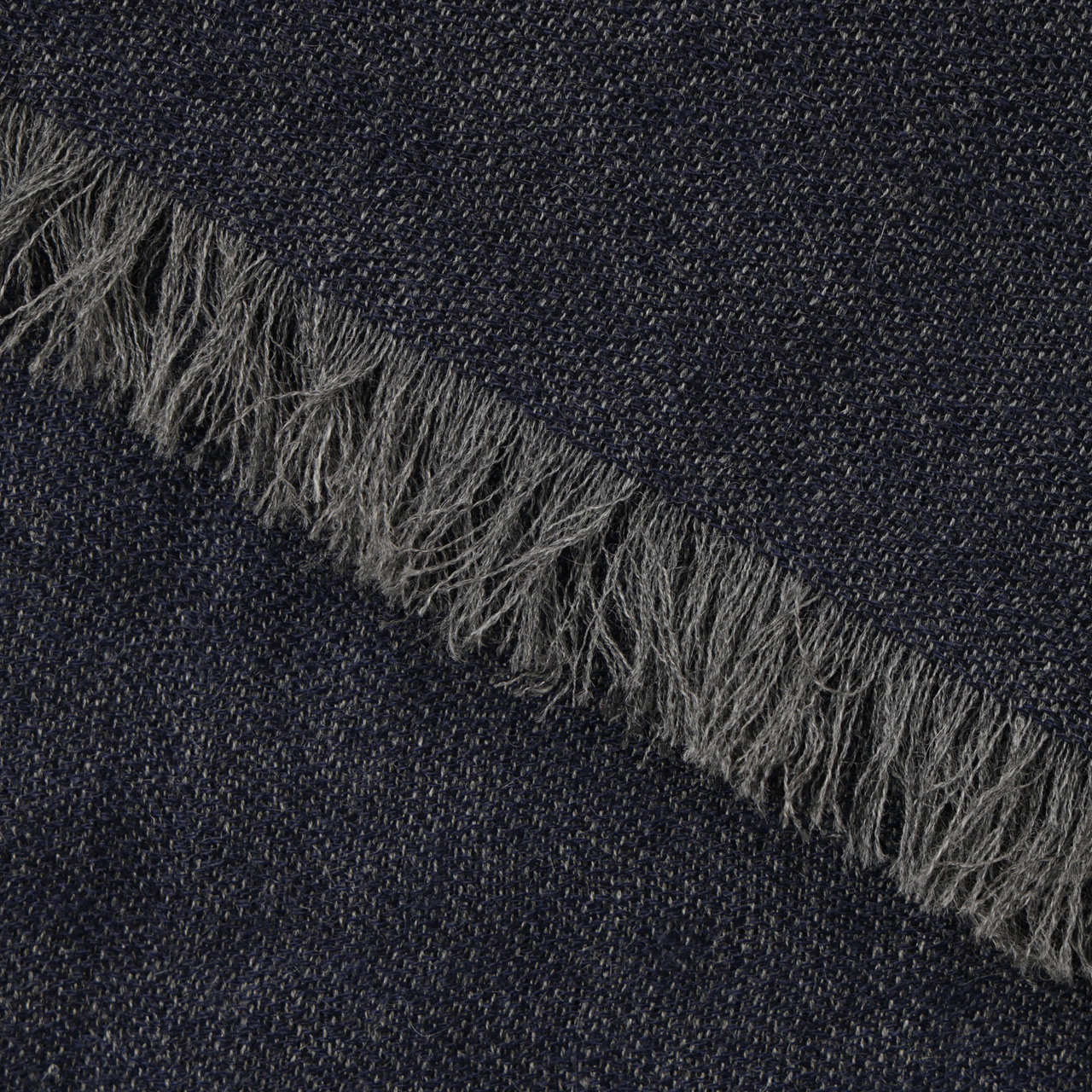 19 ANDREA'S 47 アンドレアズ 1947 ストール カシミヤ 大判 2トーン